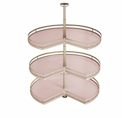 3 Tier Closet Organizer Tray Accessories 360° Rotatable Custom