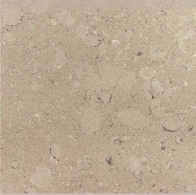 Kitchen Leathered White Starlight Quartz Countertops Artificial